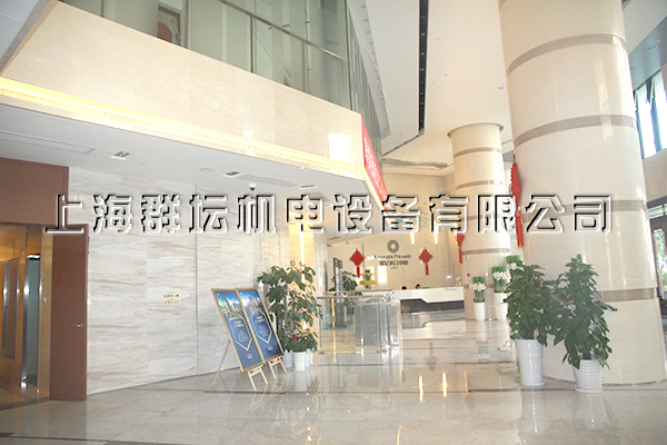 銀億濱江中心辦公樓大廳中央空調(diào)安裝效果圖